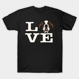 Love Saint Bernard T-Shirt